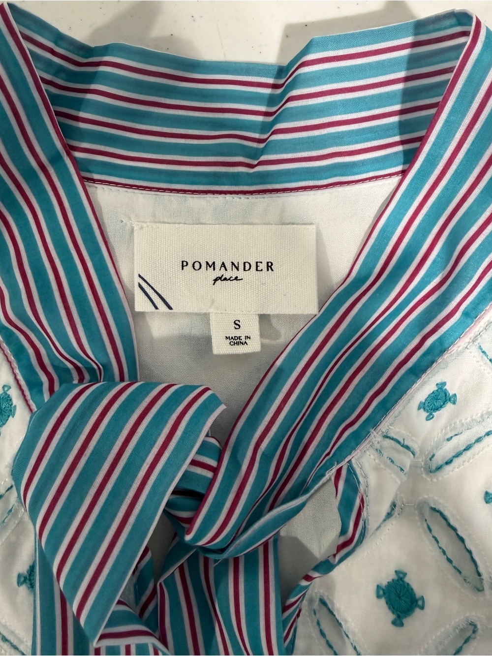 NWT Pomander Place Embroidered Juliette Mini Dress, Size Small, Tuckernuck - Picture 6 of 9